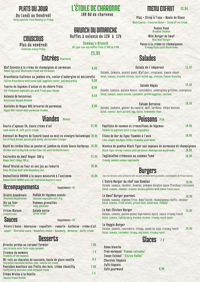 PDF Menu page 1