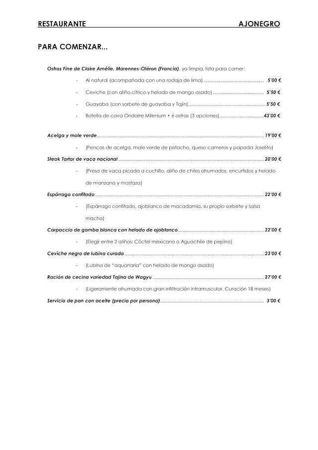 PDF Menu page 1