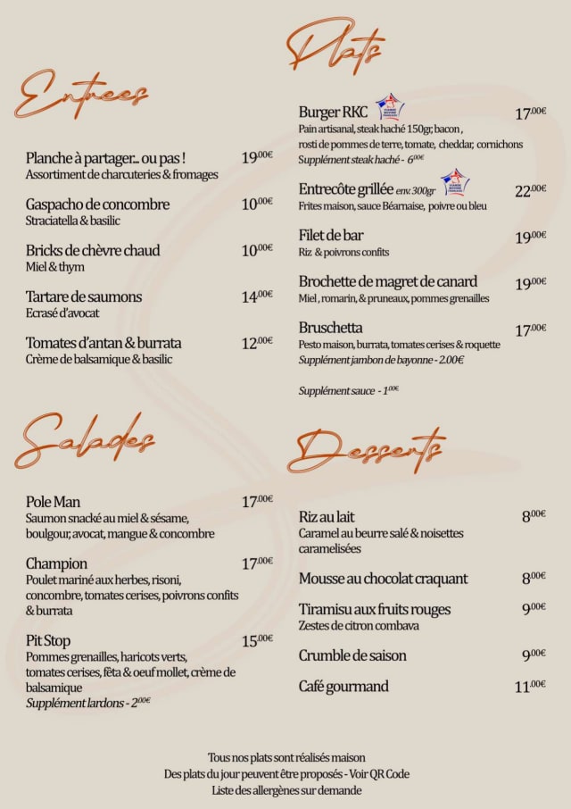 PDF Menu page 1
