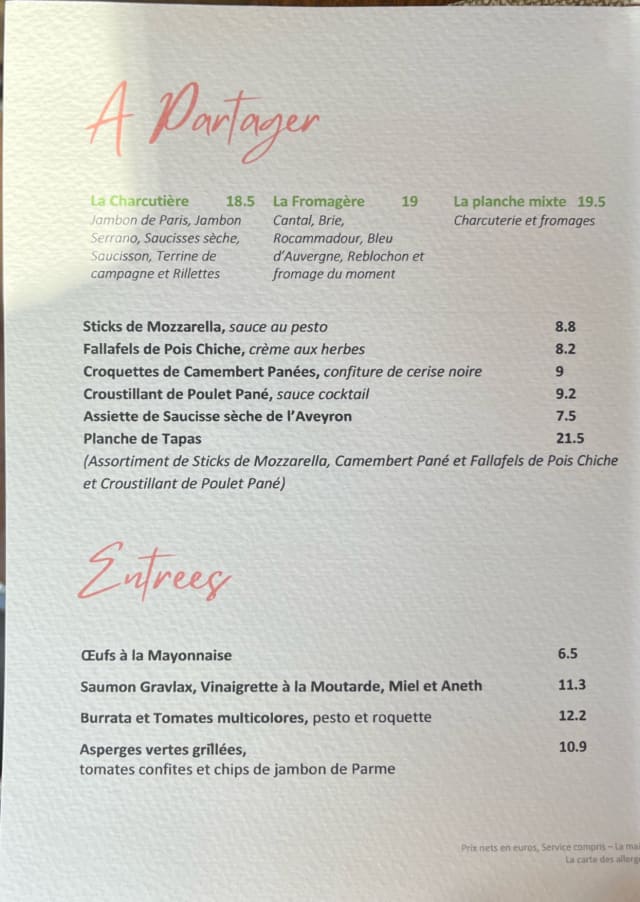 PDF Menu page 1