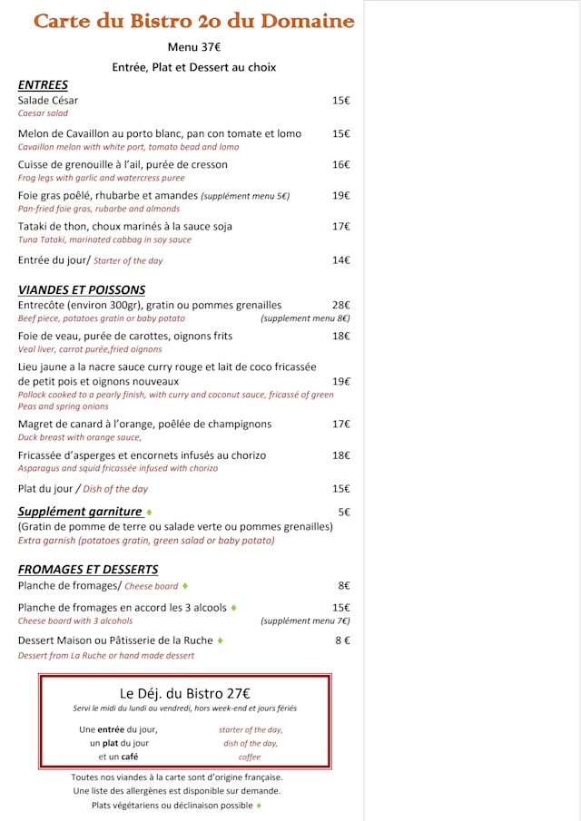 PDF Menu page 1