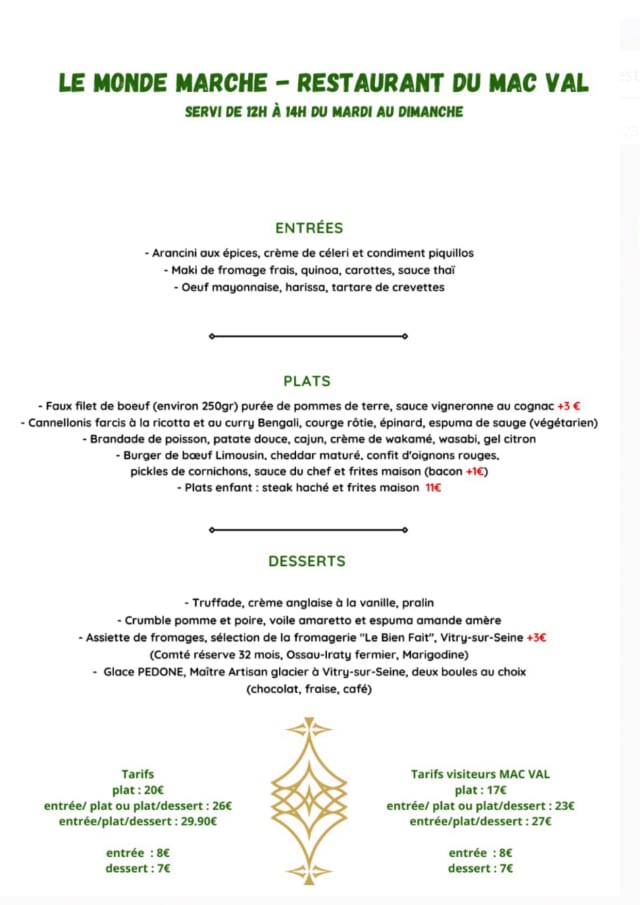 PDF Menu page 1