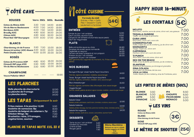 PDF Menu page 1