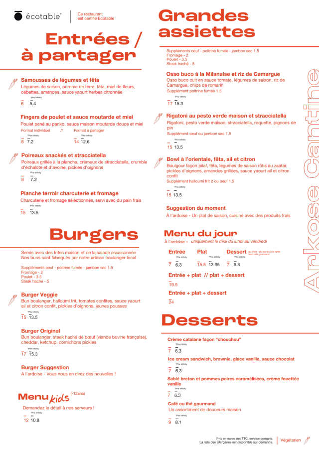 PDF Menu page 1