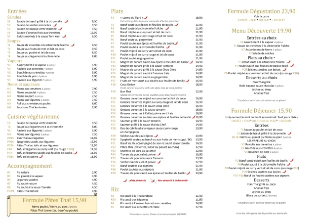 PDF Menu page 1