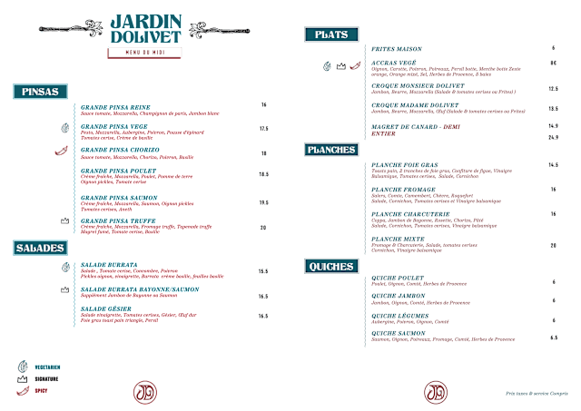 PDF Menu page 2