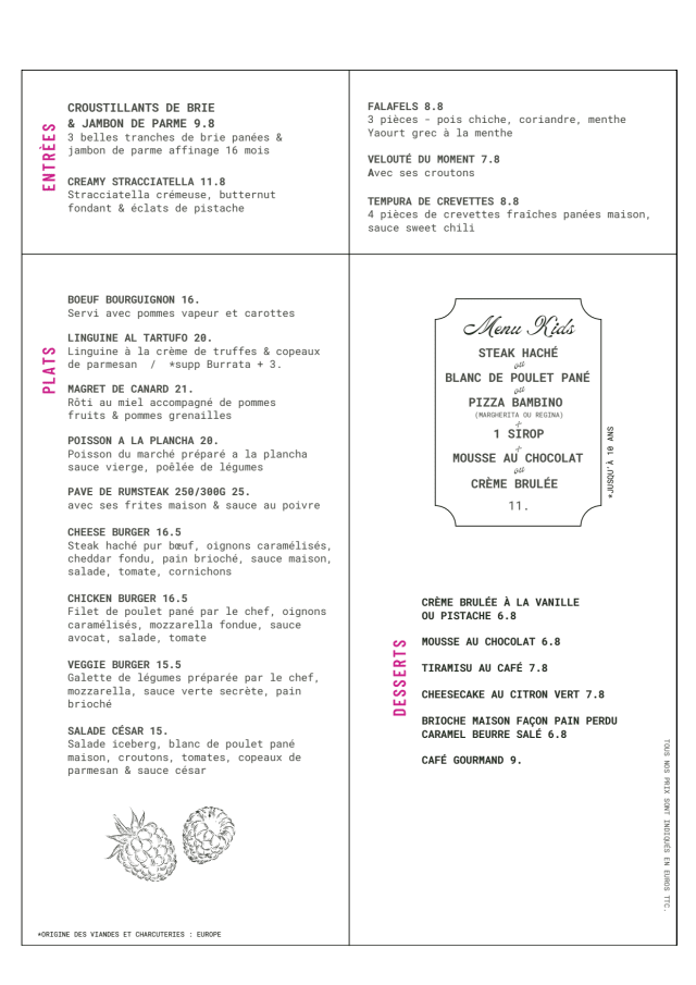 PDF Menu page 2