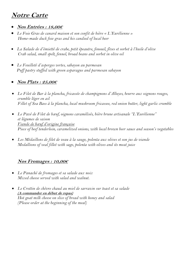 PDF Menu page 2