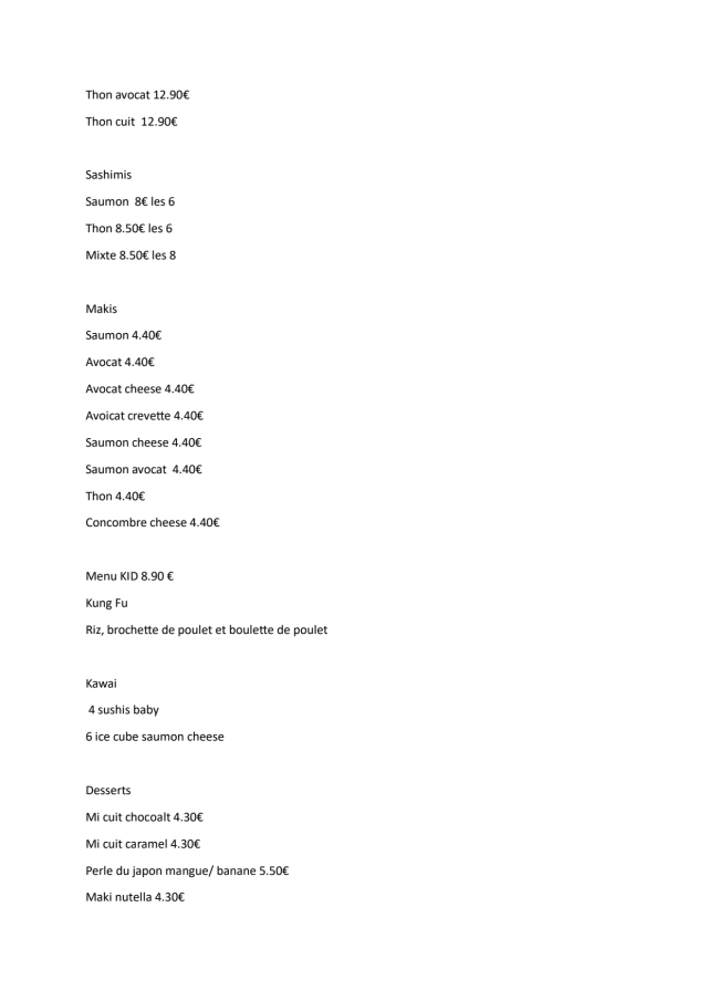 PDF Menu page 2