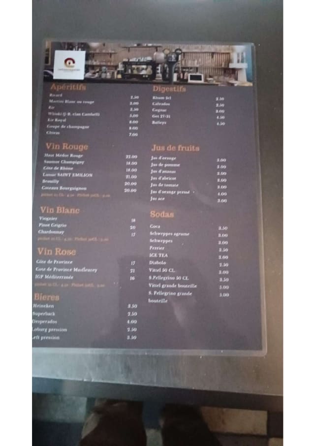 PDF Menu page 2