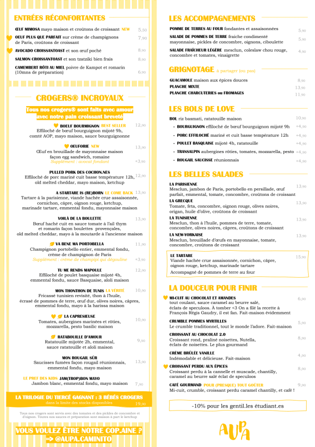 PDF Menu page 2