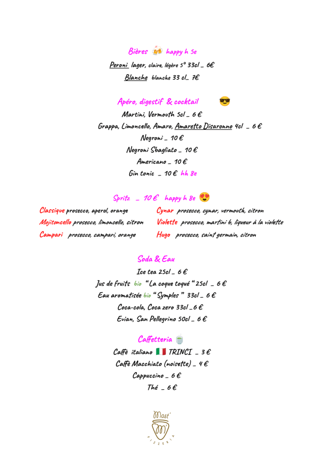 PDF Menu page 2