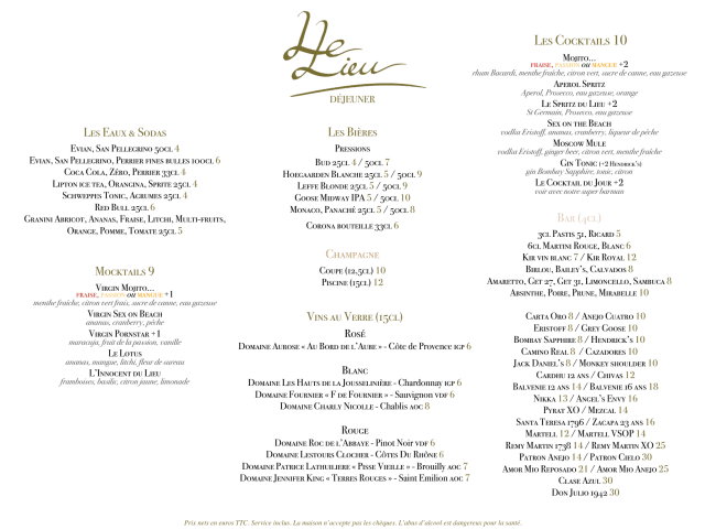 PDF Menu page 2