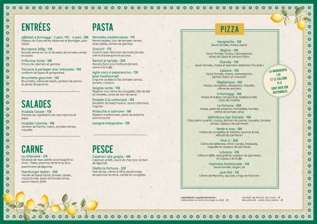 PDF Menu page 2
