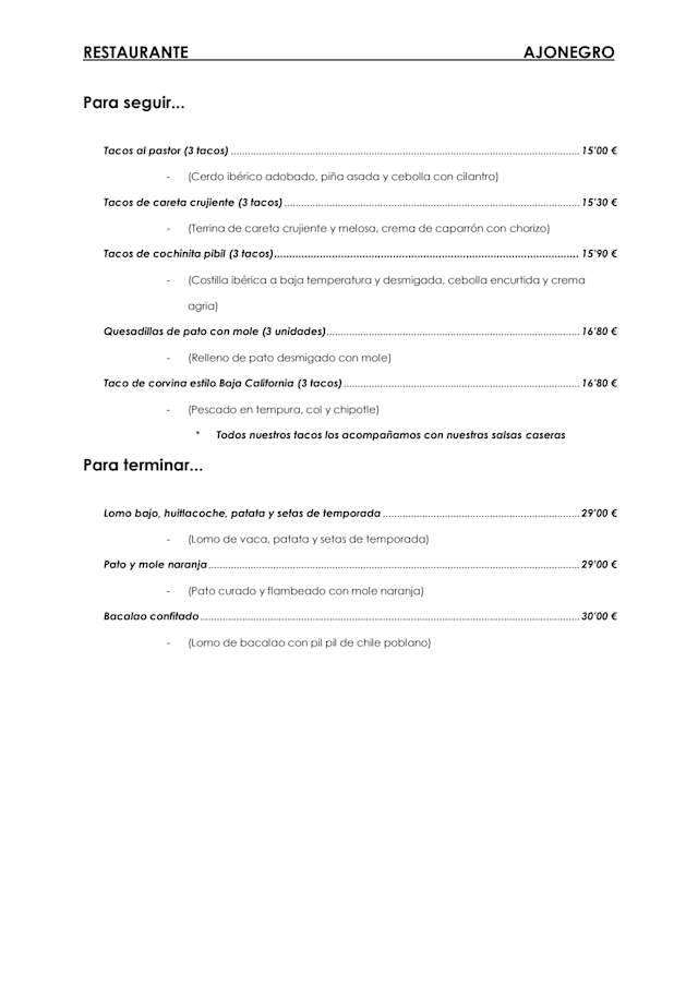 PDF Menu page 2