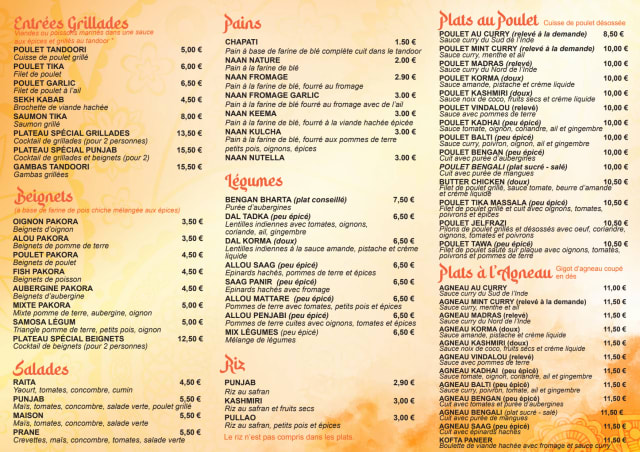 PDF Menu page 2