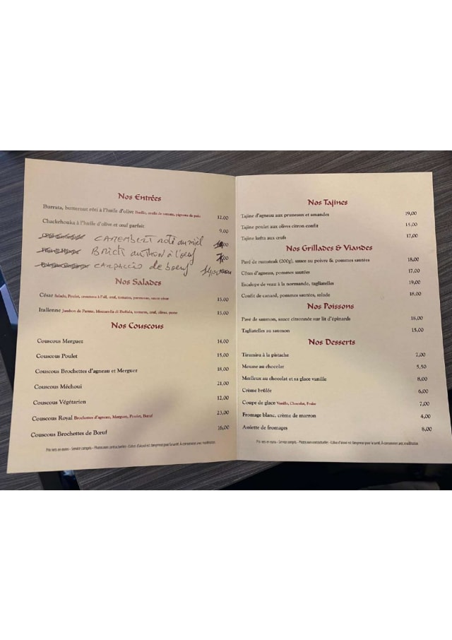 PDF Menu page 2
