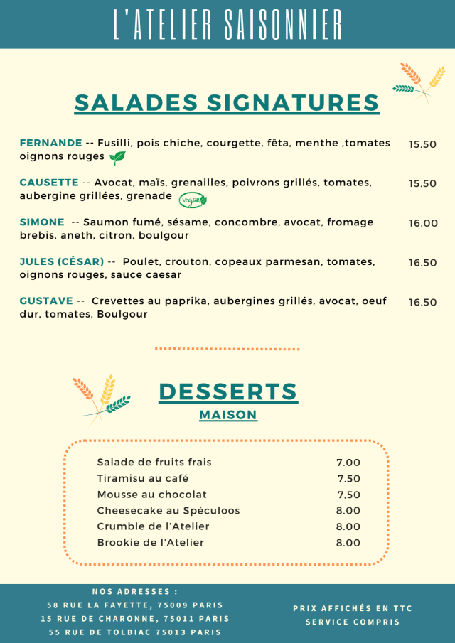PDF Menu page 2