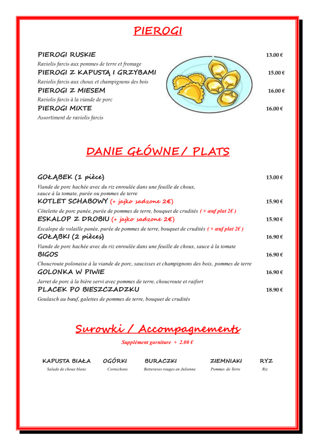 PDF Menu page 2