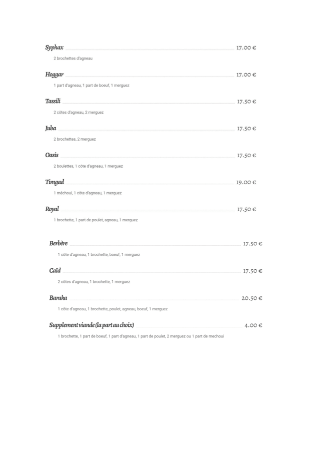 PDF Menu page 2