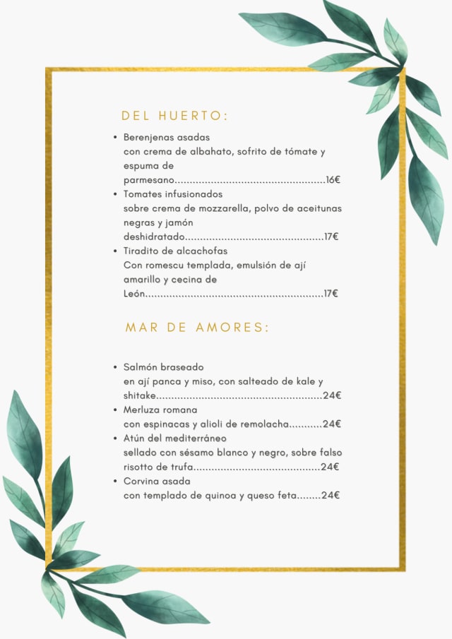 PDF Menu page 2