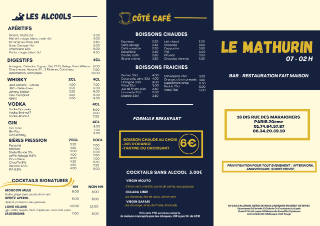 PDF Menu page 2
