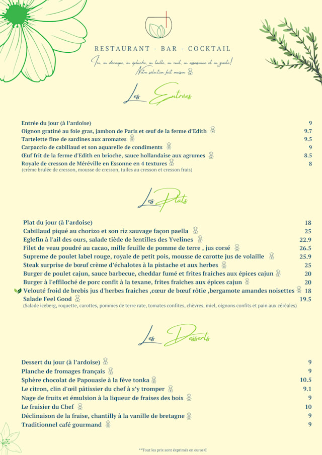 PDF Menu page 2