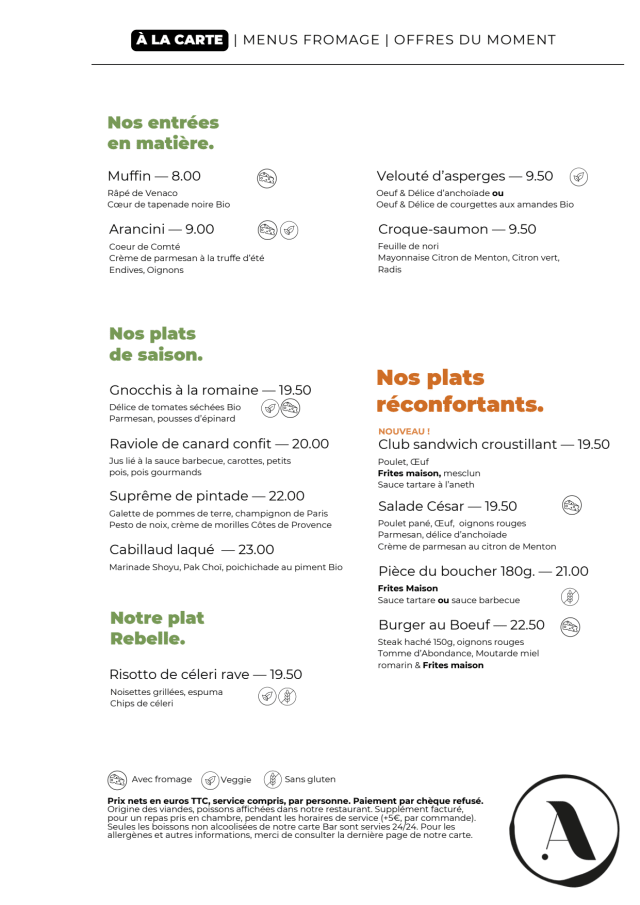 PDF Menu page 2