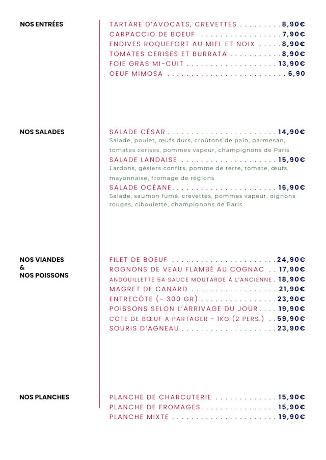 PDF Menu page 2