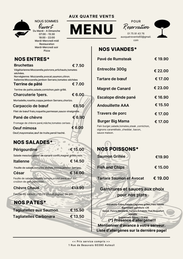 PDF Menu page 2