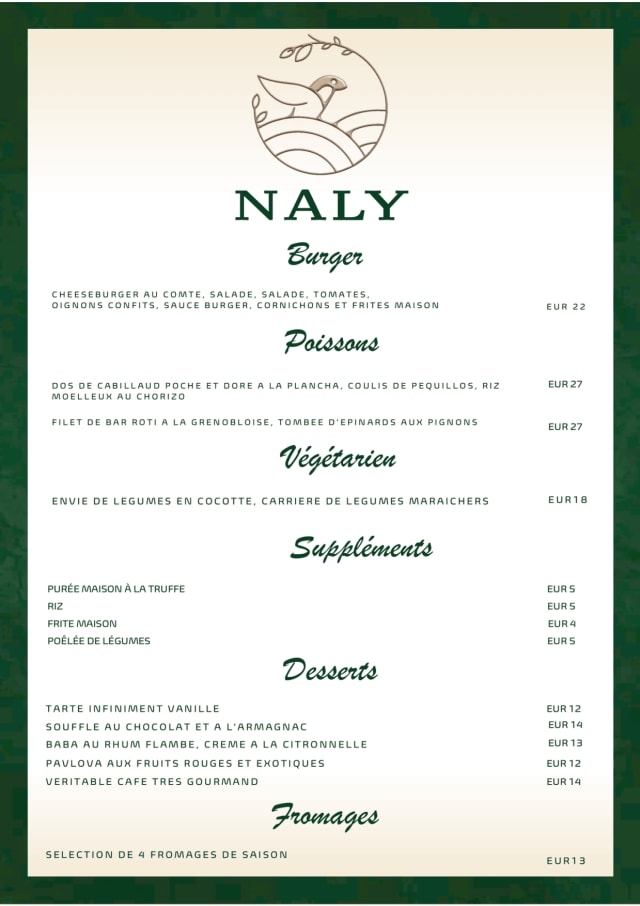 PDF Menu page 2