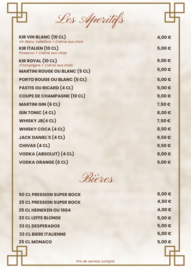 PDF Menu page 2