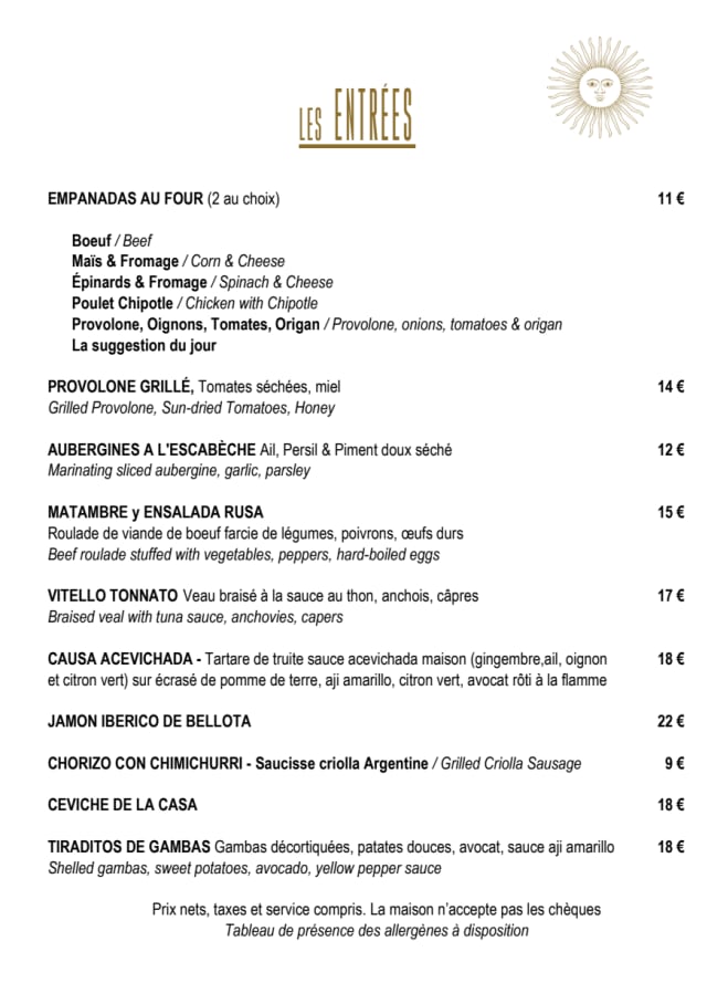 PDF Menu page 2