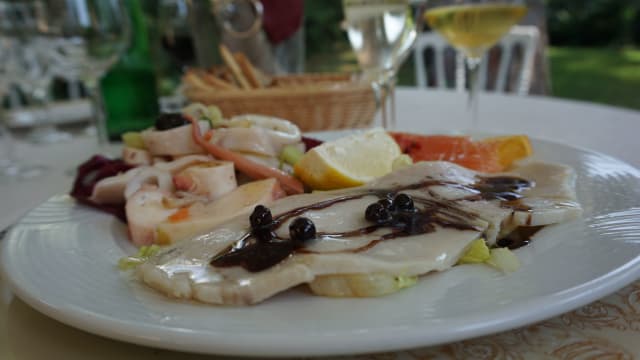 Antipasto di Mare - Villa Icidia, Frascati