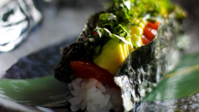 Taco de Atún picante - Mōsō Sushi Bar, Madrid