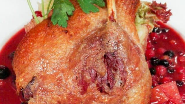 Duck confit / Confit de pato - El Rey