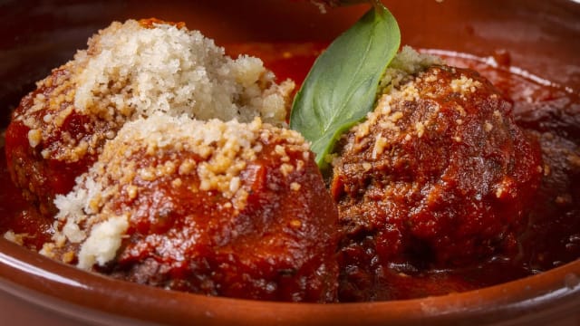 Polpette al sugo - SlowSud De Angeli, Milan