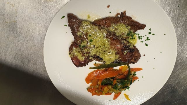 Foie de veau & persillade - Le Vieux Couvent (Aux Caves du Vieux Couvent), Mulhouse