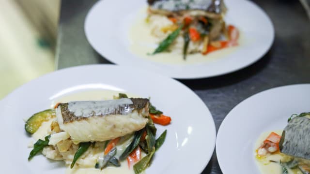 Poisson du jour - Le Vieux Couvent (Aux Caves du Vieux Couvent), Mulhouse