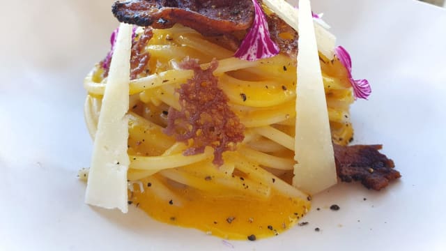 SUA MAESTA' TONNARELLO ALLA CARBONARA  - Elios Café, Rome