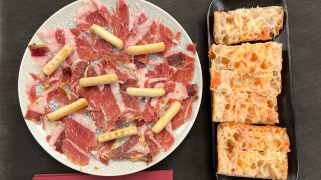 Jamón ibérico de bellota - Bistro Sagrada, Barcelona