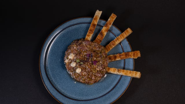 Steak tartar de solomillo de ternera - Più Pasta, Barcelona