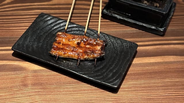 Chicken with beijing scallion - Enso Yakitori, Milan