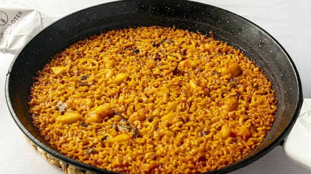 Arroz marinero limpio, para no mancharse - Nuevo Gerardo