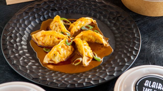 Gyozas - Terraza Alaire - Hotel Condes Barcelona, Barcelona