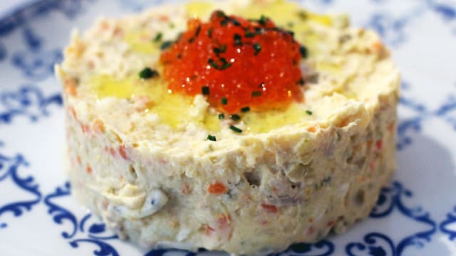 Ensaladilla rusa hecha en casa - Materia Prima, Madrid