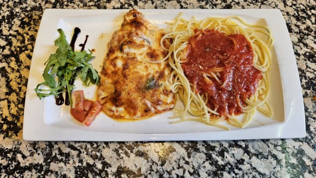 Escalope alla parmigiana  - Le Pulcinella