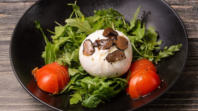 Burrata al tartufo (2 pers.) - Le Pulcinella, Lille