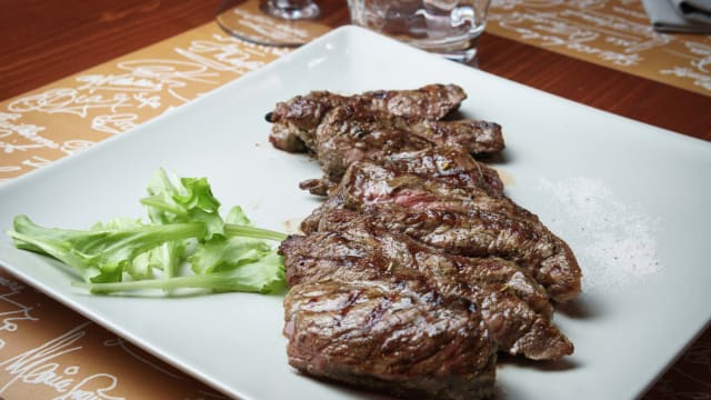 Tagliata di manzo - Zotto Restaurante Argentino, Milan