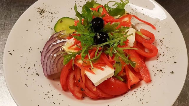 Feta Cheese Salad - La Santa Maria International Dinner